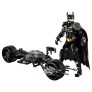 Bloco de Montar – Batman – Figura do Batman e a Moto Bat - Pod - 713  peças - LEGO