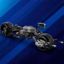 Bloco de Montar – Batman – Figura do Batman e a Moto Bat - Pod - 713  peças - LEGO