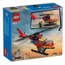 Bloco de Montar – CITY – Fire Rescue Helicopter - 85 peças - LEGO