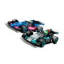 Bloco de Montar – CITY – Garagem F1 e carros Mercedes-AMG e Alpine - 678 peças - LEGO