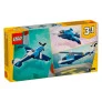 Bloco de Montar – Creator 3 em 1 – Aeronave: Avião de Corrida - 178  peças - LEGO
