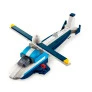 Bloco de Montar – Creator 3 em 1 – Aeronave: Avião de Corrida - 178  peças - LEGO