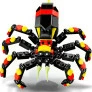 Bloco de Montar – Creator 3 em 1 – Animais selvagens: Aranha surpreendente - 153  peças - LEGO