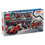 Bloco de Montar – Lego City – Pit Stop e equipe da F1® com carro Ferrari - 322 peças - LEGO