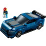 Bloco de Montar –Speed Champions – Carro Esportivo Ford Mustang Dark Horse - 344  peças - LEGO