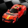 Bloco de Montar –Speed Champions – Ferrari 812 Competizione - 261  peças - LEGO