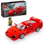 Bloco de Montar –Speed Champions – Ferrari F40 Supercar - 318  peças - LEGO