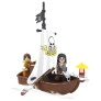 Blocos de Montar - Bote de Fuga Piratas - 44 Peças - Xalingo