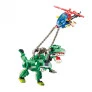 Blocos de Montar - Dino Saga - Captura Rex - 286 Peças - Xalingo