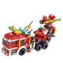 Blocos de Montar - 12-1 - Cubic City Bombeiro - Resgate - 557 peças - Multikids