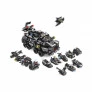 Blocos de Montar 12-1 Polícia - Cubic - 572 pçs - Multikids