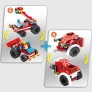 Blocos de Montar - 12-1 - Cubic City Bombeiro - Resgate - 557 peças - Multikids