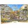Blocos de Montar - 12 em 1 - Cubic - Patriot Exército - 555 peças - Multikids