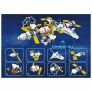 Blocos de Montar - 8-1 - Space - Astronautas - Estação Espacial - 511 pcs - Multikids