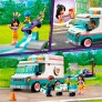Blocos de Montar - Ambulância do Hospital Heartlake City - 344 peças - LEGO Friends