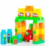 Blocos de Montar - Baby Land - Trenzinho Didático - 70 Peças - Cardoso Toys