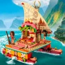 Blocos de Montar - Barco Catamarã da Moana - 321 peças - LEGO Disney Princess