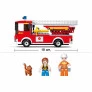Blocos de Montar - Bombeiro - Caminhão de Bombeiro com Escada - 269 pcs - Multikids