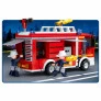 Blocos de Montar - Bombeiro - Caminhão de Bombeiro com Hidrante - 343 pcs - Multikids