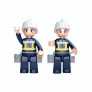 Blocos de Montar - Bombeiro - Caminhão de Bombeiro com Hidrante - 343 pcs - Multikids