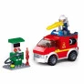 Blocos de Montar - Bombeiro - Caminhão de Bombeiro com Posto - 136 pcs - Multikids
