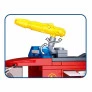 Blocos de Montar - Bombeiro - Caminhão de Bombeiro com Posto - 136 pcs - Multikids