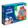 Blocos de Montar - Brincando de Engenheiro 1 - 42 peças - Xalingo