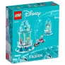 Blocos de Montar - Carrossel Mágico da Anna e da Elsa - 175 peças - LEGO Disney Frozen