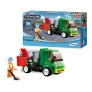 Blocos de Montar - Cidade - Caminhão do Lixo Coleta Seletiva - 118 pcs - Xalingo