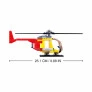 Blocos de Montar - Cidade - Passeio de Helicóptero - 100 pcs - Xalingo