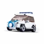 Blocos de Montar - Cidade - Polícia - Carro de Fricção - 56 peças - Xalingo 