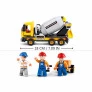 Blocos de Montar - Construção - Caminhão Betoneira - 248 pcs - Multikids