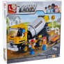 Blocos de Montar - Construção - Caminhão Betoneira - 248 pcs - Multikids