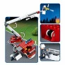 Blocos de Montar - Cubic - Bombeiro - Caminhão e Helicóptero - 394 pcs - Multikids