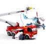 Blocos de Montar - Cubic - Bombeiro - Caminhão e Helicóptero - 394 pcs - Multikids