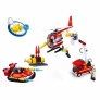 Blocos de Montar - Cubic - Bombeiro - Torre de Bombeiro - 425 pcs - Multikids