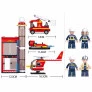 Blocos de Montar - Cubic - Bombeiro - Torre de Bombeiro - 425 pcs - Multikids