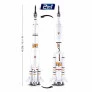 Blocos de Montar - Cubic - Space - Astronautas - Foguete - 167 pcs - Multikids