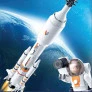 Blocos de Montar - Cubic - Space - Astronautas - Foguete - 167 pcs - Multikids