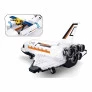 Blocos de Montar - Cubic - Space - Astronautas - Ônibus Espacial - 231 pcs - Multikids