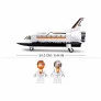 Blocos de Montar - Cubic - Space - Astronautas - Ônibus Espacial - 231 pcs - Multikids