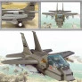 Blocos de Montar - Exército - Força Aérea - Jato de Combate F15 - 142 pcs - Multikids