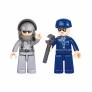 Blocos de Montar - Exército - Força Aérea - Jato de Combate F15 - 142 pcs - Multikids