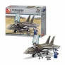 Blocos de Montar - Exército - Força Aérea - Jato de Combate F15 - 142 pcs - Multikids
