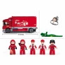 Blocos de Montar - Fórmula 1 - Caminhão e Pit Stop - 557 pcs - Multikids
