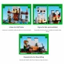 Blocos de Montar - Fortaleza dos Lobos - 312 peças - LEGO Minecraft