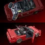 Blocos de Montar - Hot Wheels - Acura NSX 90 - Mattel Brick