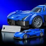 Blocos de Montar - Hot Wheels - Cadillac GTP - Mattel Brick
