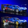 Blocos de Montar - Hot Wheels - Cadillac GTP - Mattel Brick