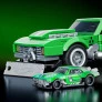 Blocos de Montar - Hot Wheels - Camaro Custom 68 - Mattel Brick